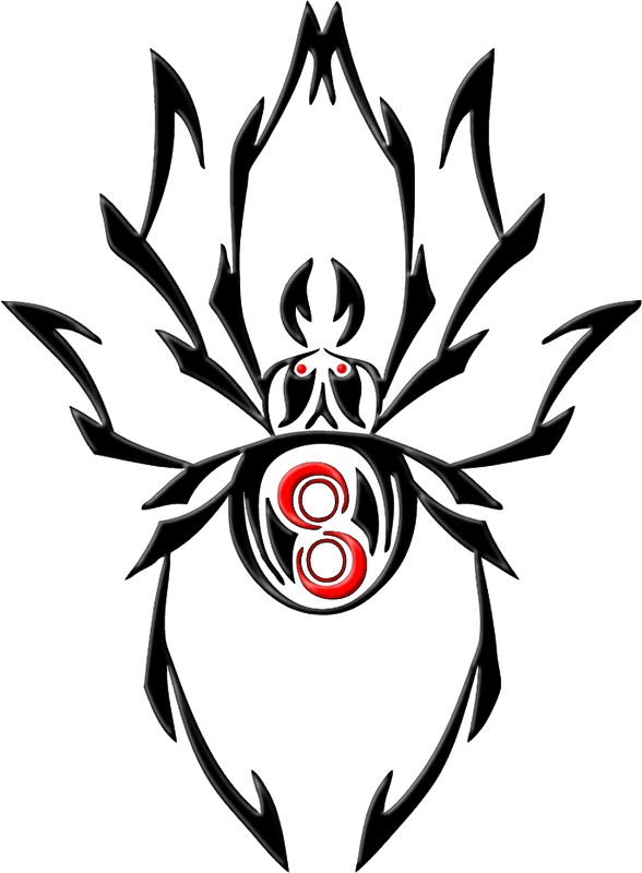Tribal Spider Logo Design - Symbolic & Mystical Vector Art