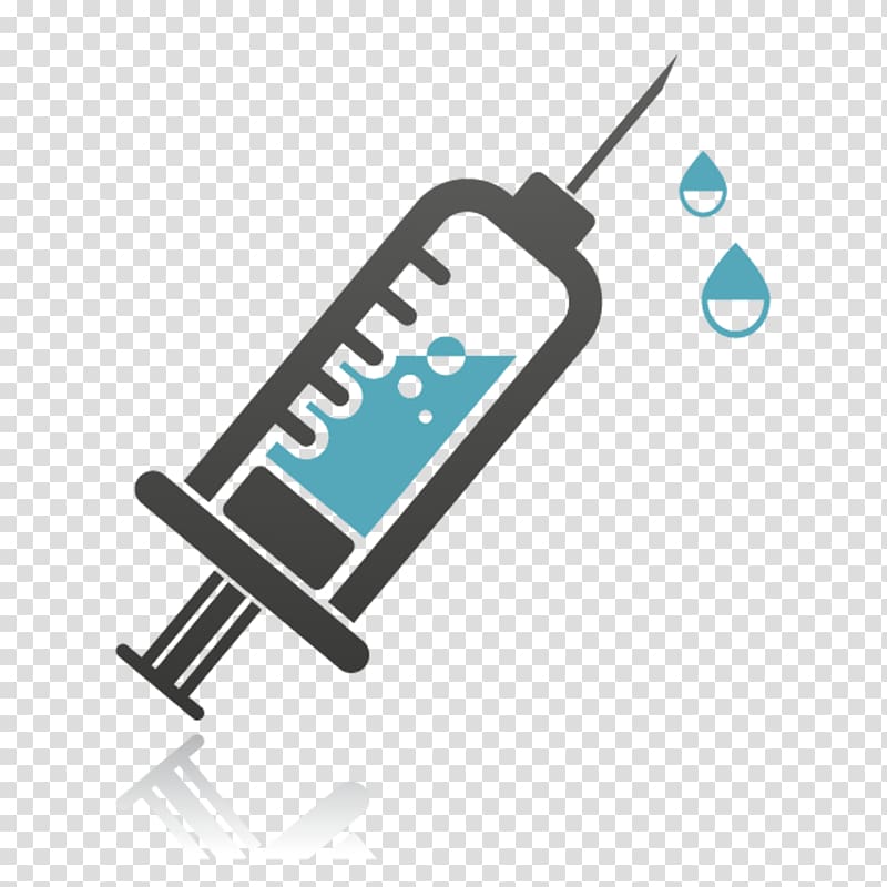 Medical Syringe Icon - Vaccination, Injection, and Healthcare Symbol
