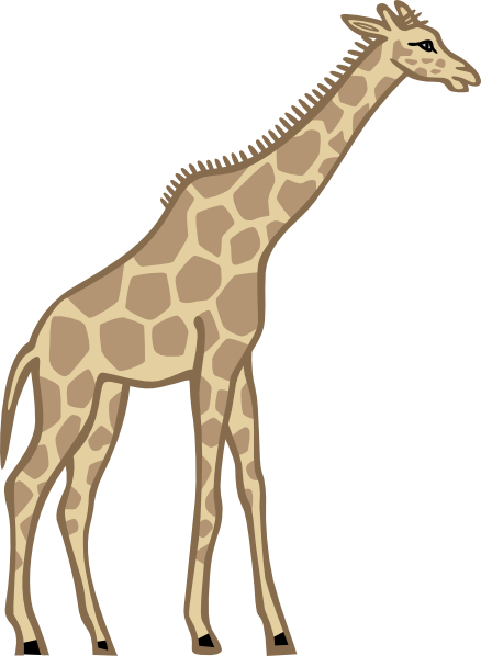 Giraffe Illustration - Free Vector Image for Education & Design