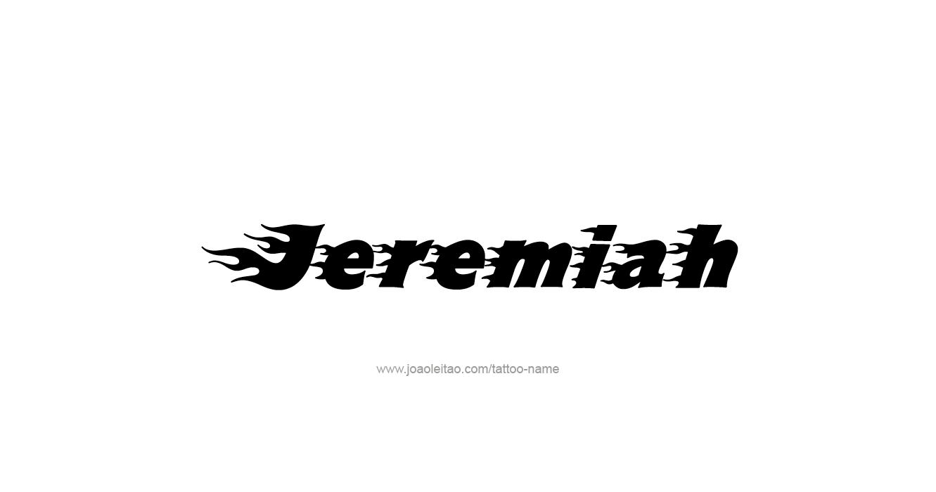 jeremiah names - Clip Art Library
