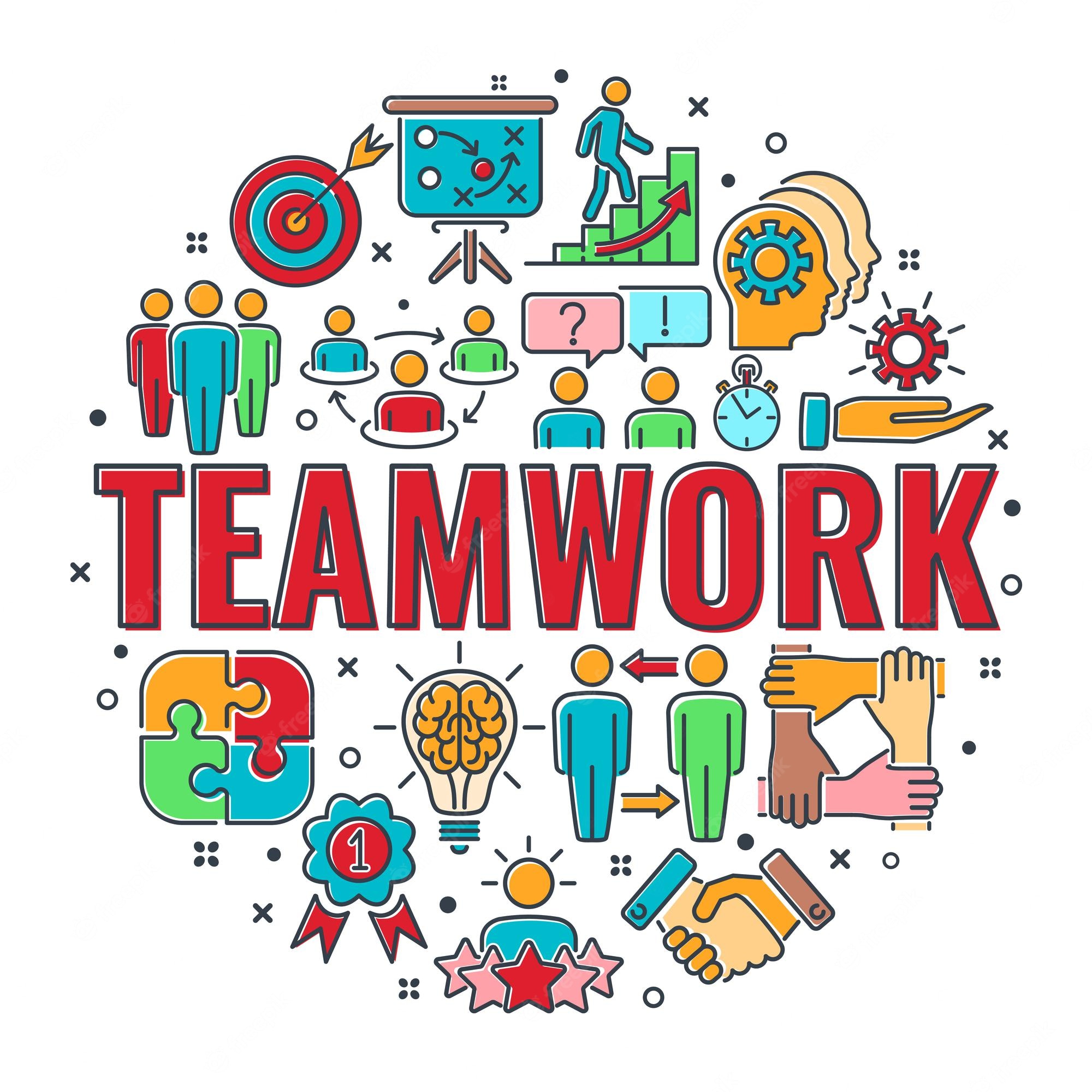 Inspirational Teamwork Cliparts Transparent Background Teamwork 3293993