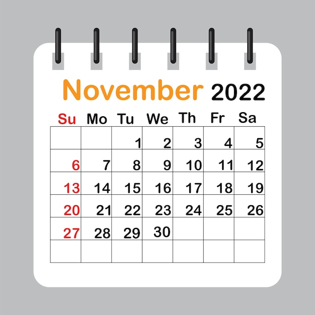 November Calendar Clipart Clip Art Library Clip Art Library