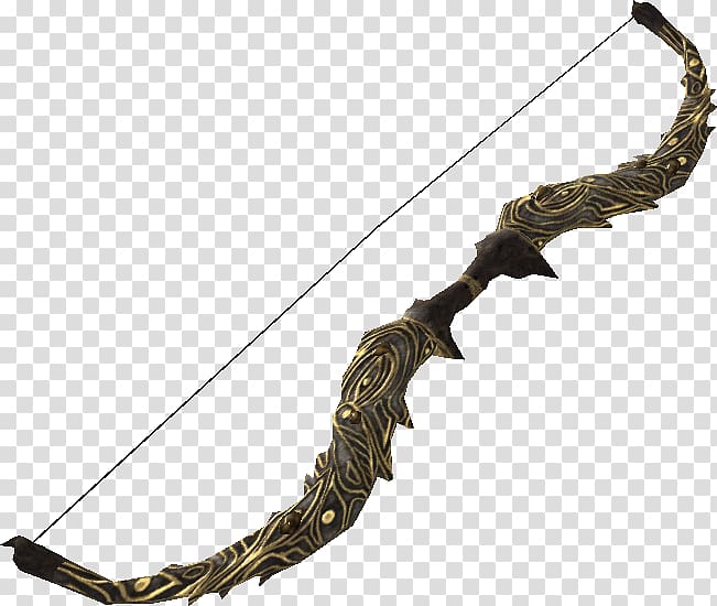 Fantasy Recurve Bow - Detailed Ornamental Weapon for RPGs and Cosplay