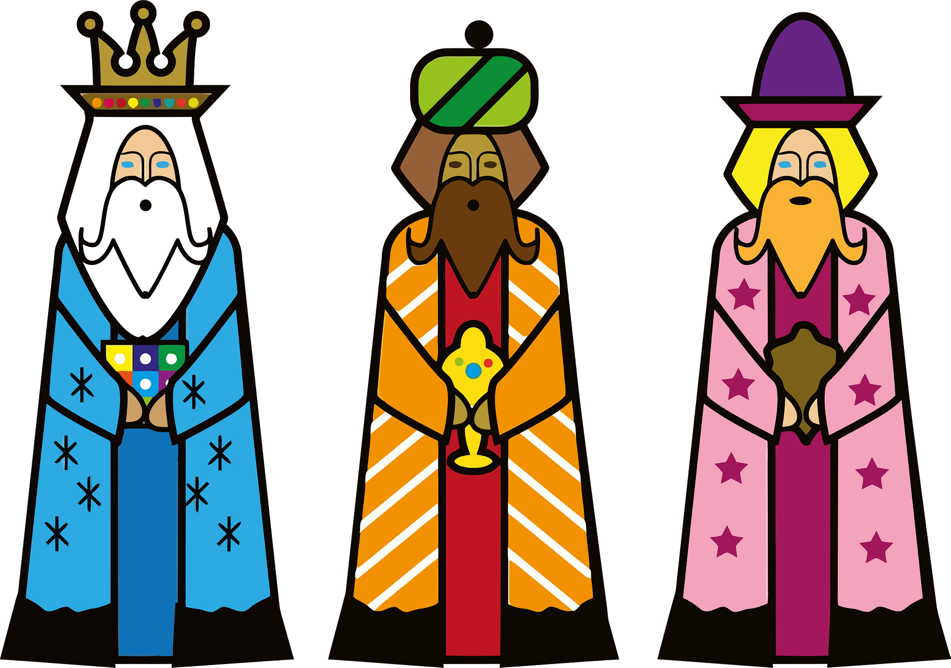 Three Kings Svg Three Kings Png Three Kings Clipart T - vrogue.co