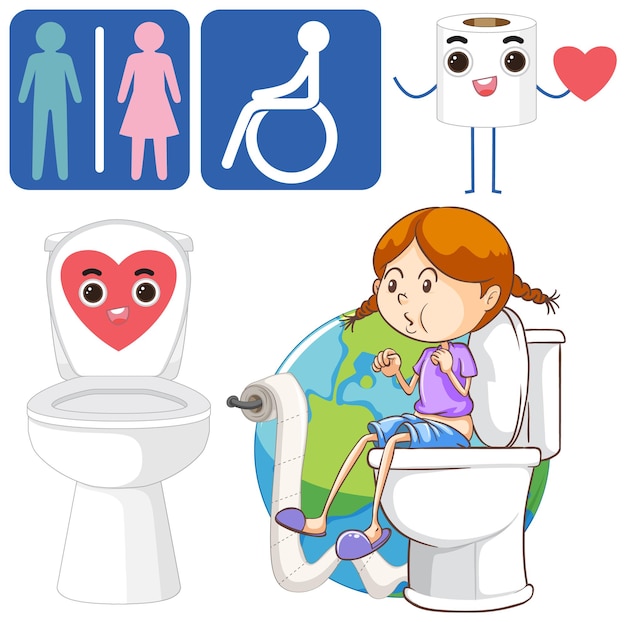 Toilet Clip Art - Clip Art Library - Clip Art Library