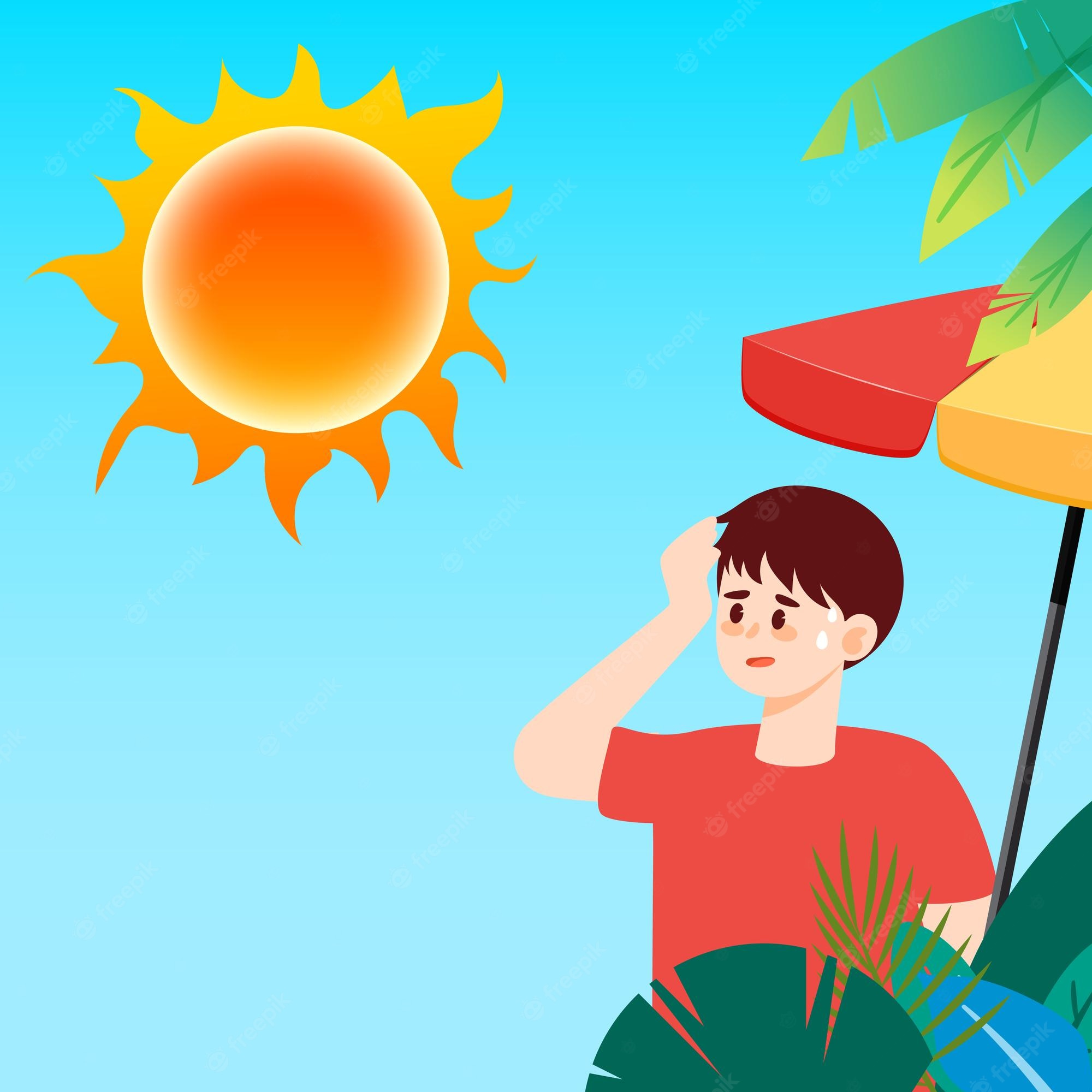 Hot Summer Clip Art