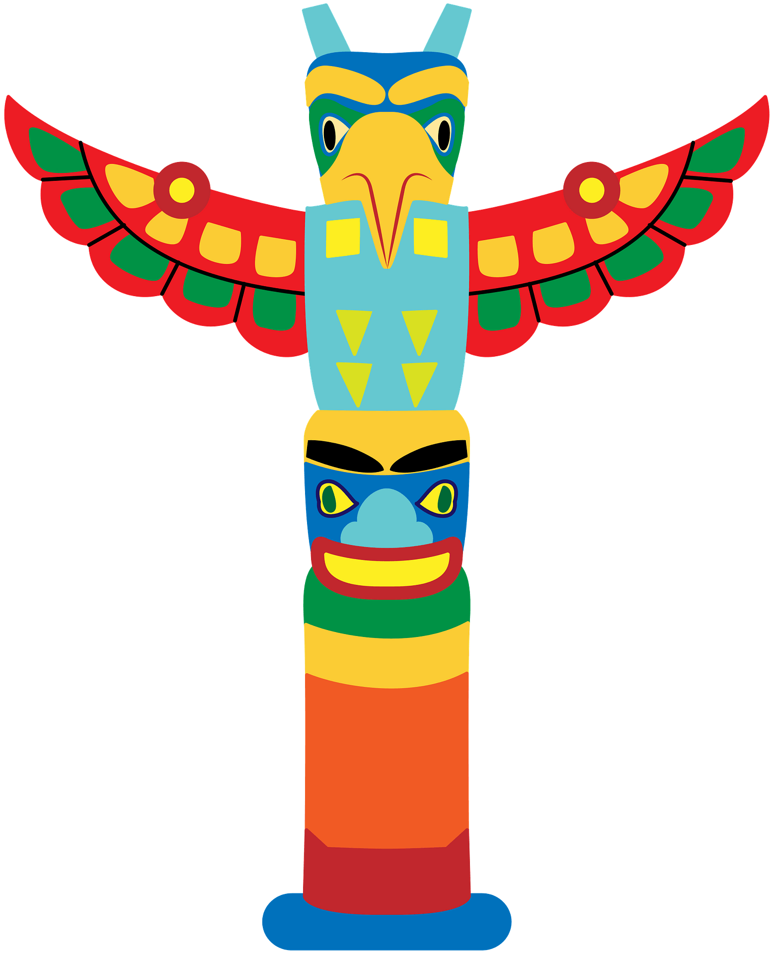 Totem Pole Stock Illustrations, Cliparts and Royalty Free Totem - Clip ...