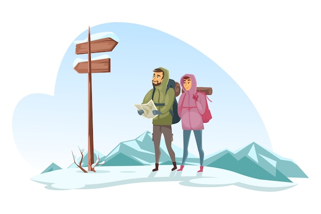 Winter Hiking Adventure - Navigating Snowy Trails with Confidence