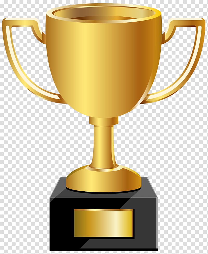 Gold Trophy Award - Premium Recognition & Achievement Symbol