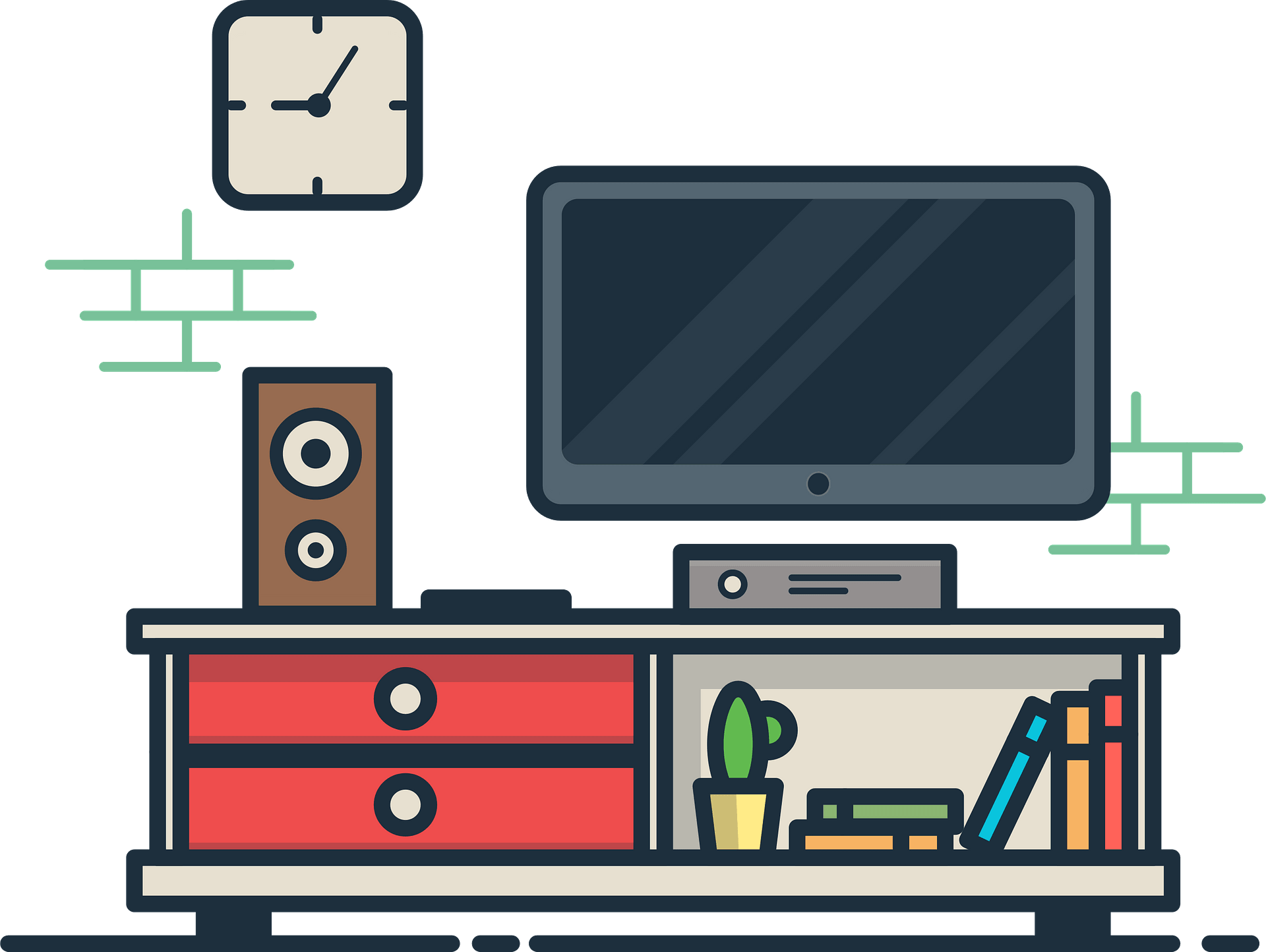 920-tv-stand-illustrations-royalty-free-vector-graphics-clip-clip