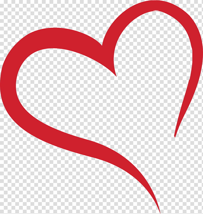 Heart Lines Continuous Heart Line Drawing Fancy Minimalist Clip Art 