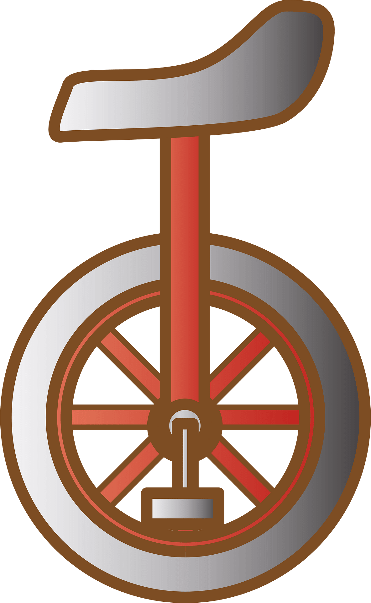 Unicycle Cliparts png images | PNGWing - Clip Art Library