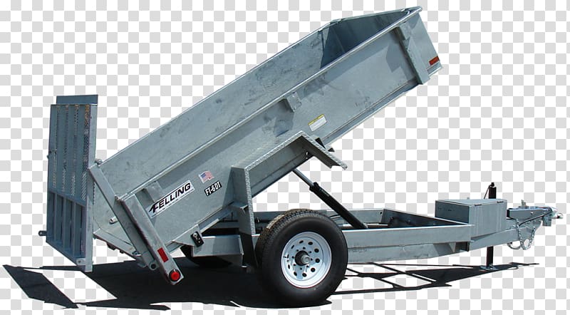 Heavy-Duty Dump Trailer - Felling FT401T Single-Axle Model