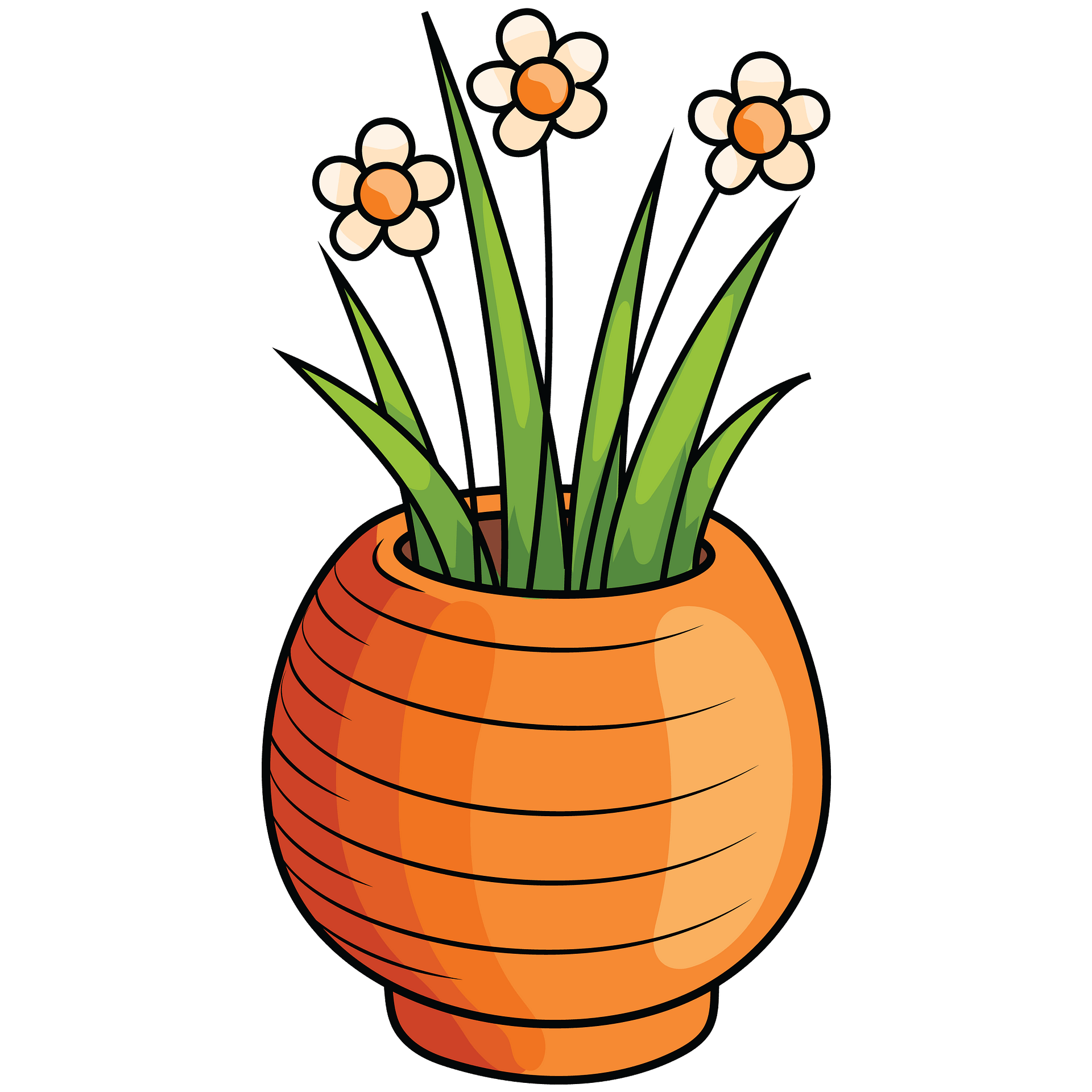 Flower Vases Clip Art Library 0552