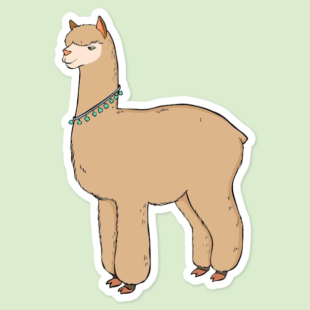 Alpaca Drawing Llama Cartoon Clip Art, PNG, 1024x1302px, Alpaca - Clip