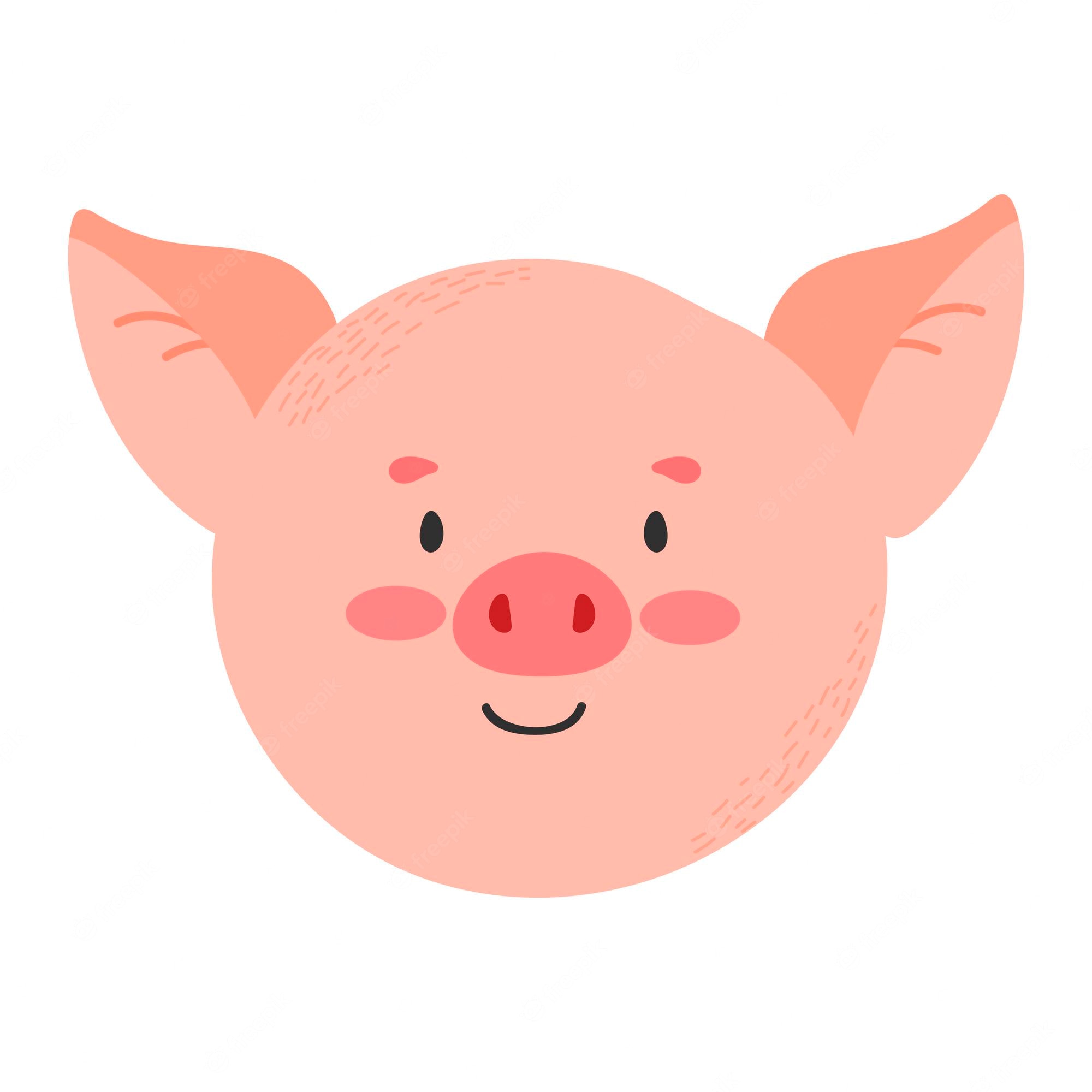 Head Clipart Pig Pig Head Black And White HD Png Download Clip Art Head Clipart Pig Pig Head Black And White HD Png Download Clip Art