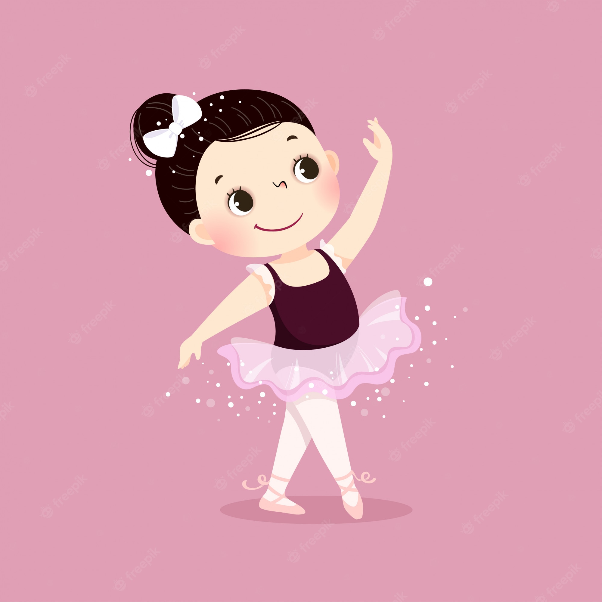 Girl ballerina illustration, Ballet Dancer, Ballet Girl - Clip Art Library