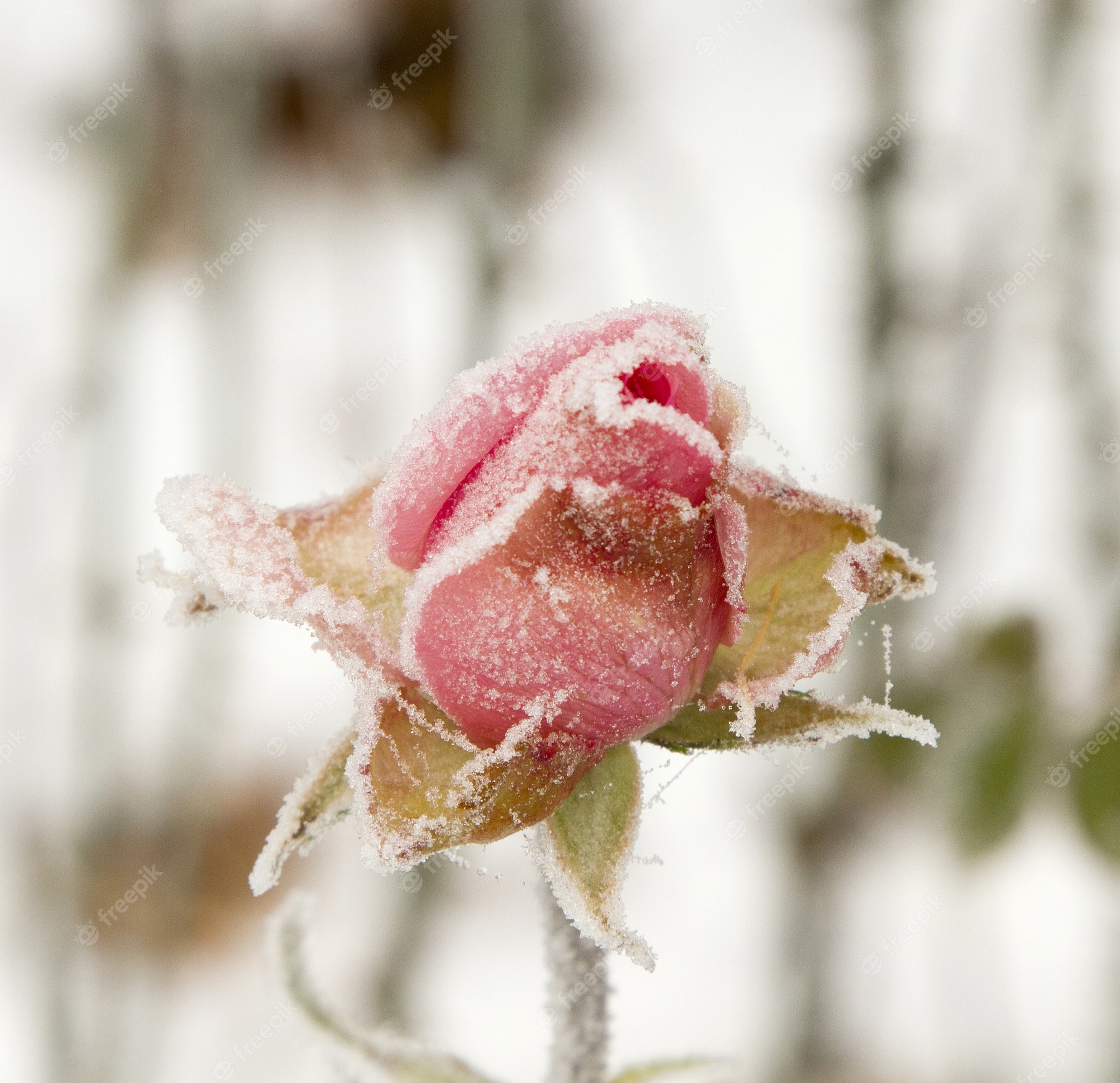 Frozen Flowers Watercolor Digital Clipart Individual PNG - Clipart ...