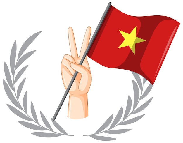 Clip Art: Flags: Vietnam B&W – Abcteach - Clip Art Library