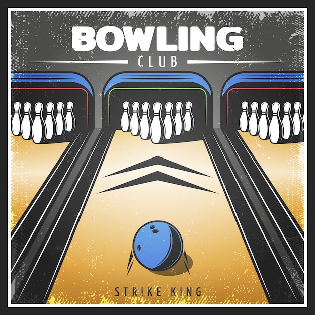 Bowling alley Vectors & Illustrations for Free Download | Clipart