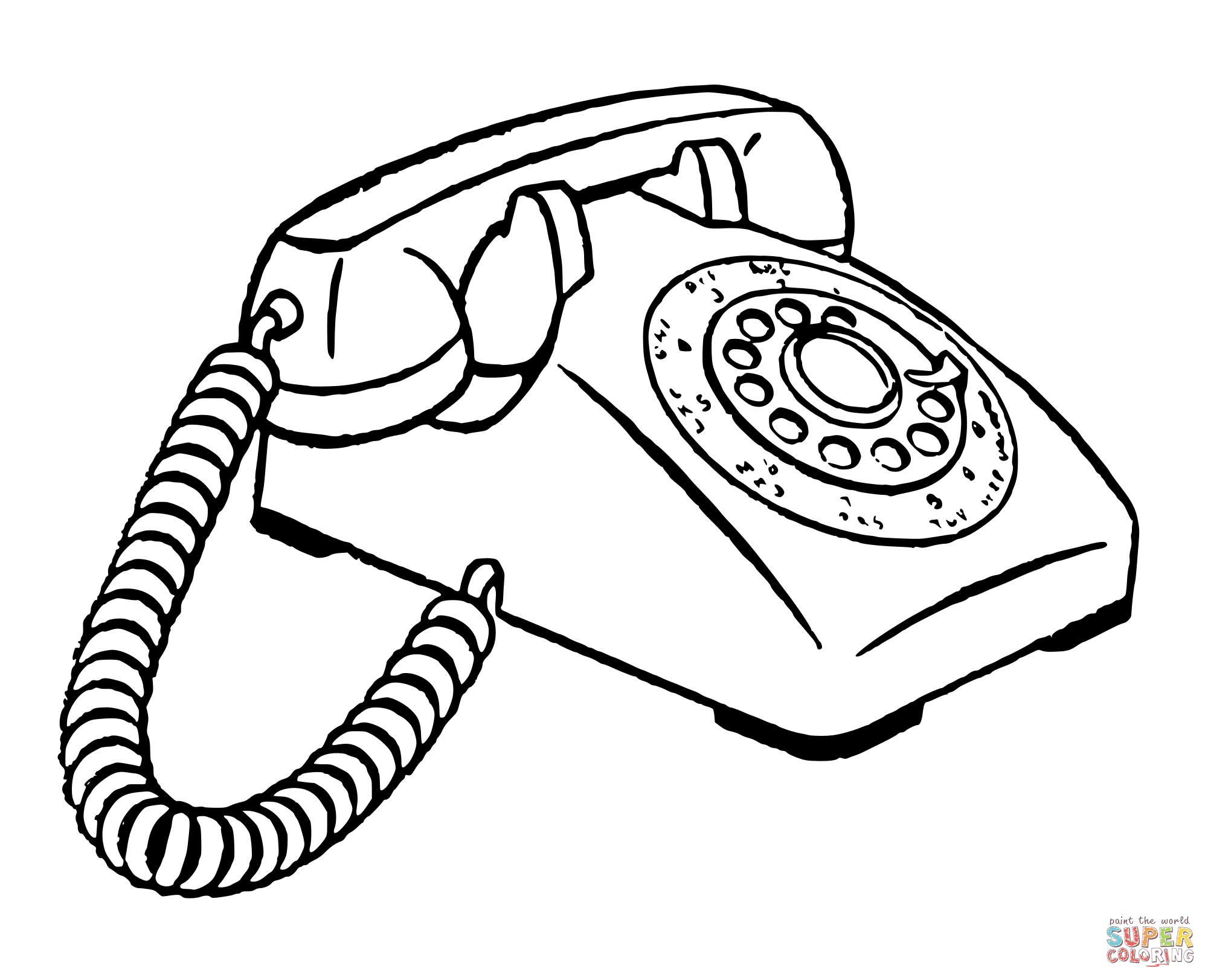 Rotary Phone Royalty Free Stock SVG Vector and Clip Art - Clip Art Library