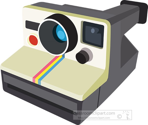 Polaroid Instant Camera - Iconic Retro Photography Design