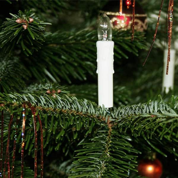 Classic Candle-Style LED Christmas Lights for Festive Tree Decor