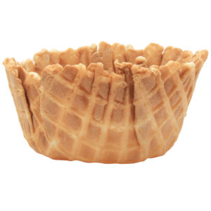 Waffle Bowl - Crispy, Edible Container for Ice Cream & Desserts