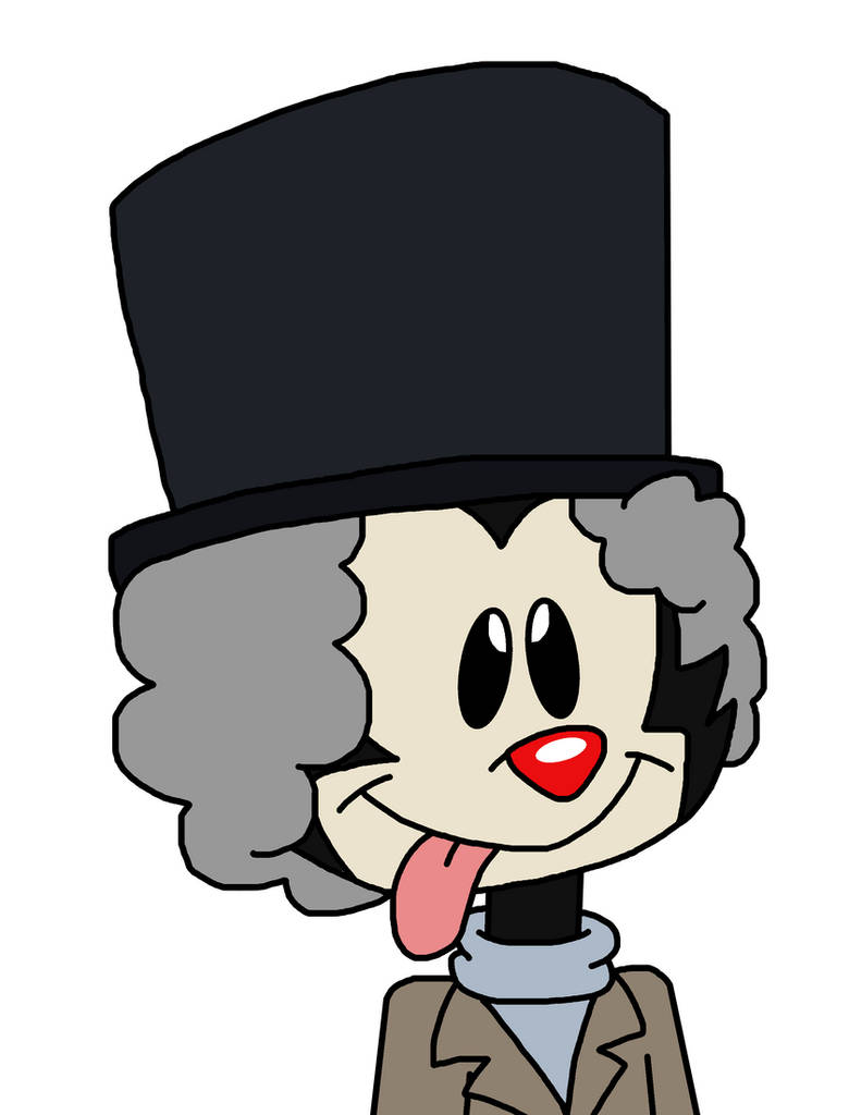 Whimsical Cartoon Character in Top Hat - Free Illustration