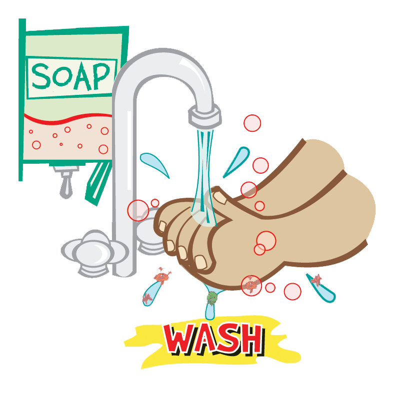 Washing Hands Clip Art Library 6427