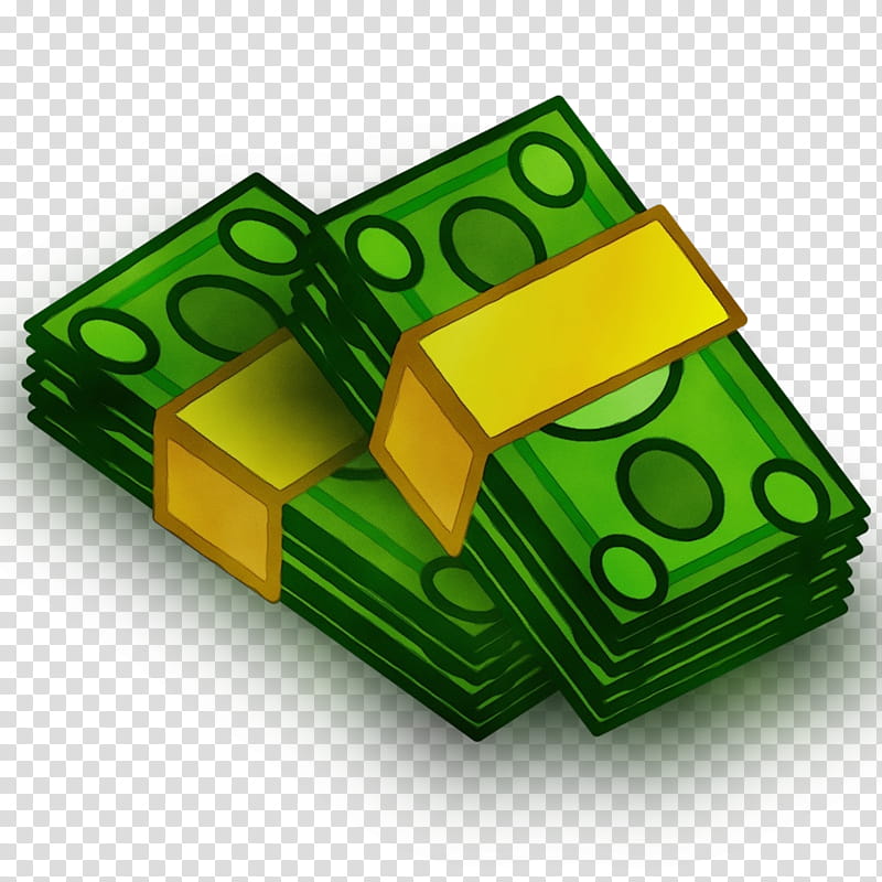 Stacks of green banknotes bound with gold bands, symbolizing wealth and financial success.