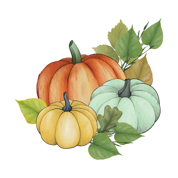 Autumn Pumpkin Decor Clipart Png Image - Fall Pumpkin Clip Art - Clip ...