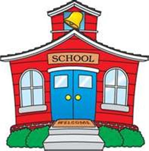 Classic Red Schoolhouse Illustration - Free Educational Clipart