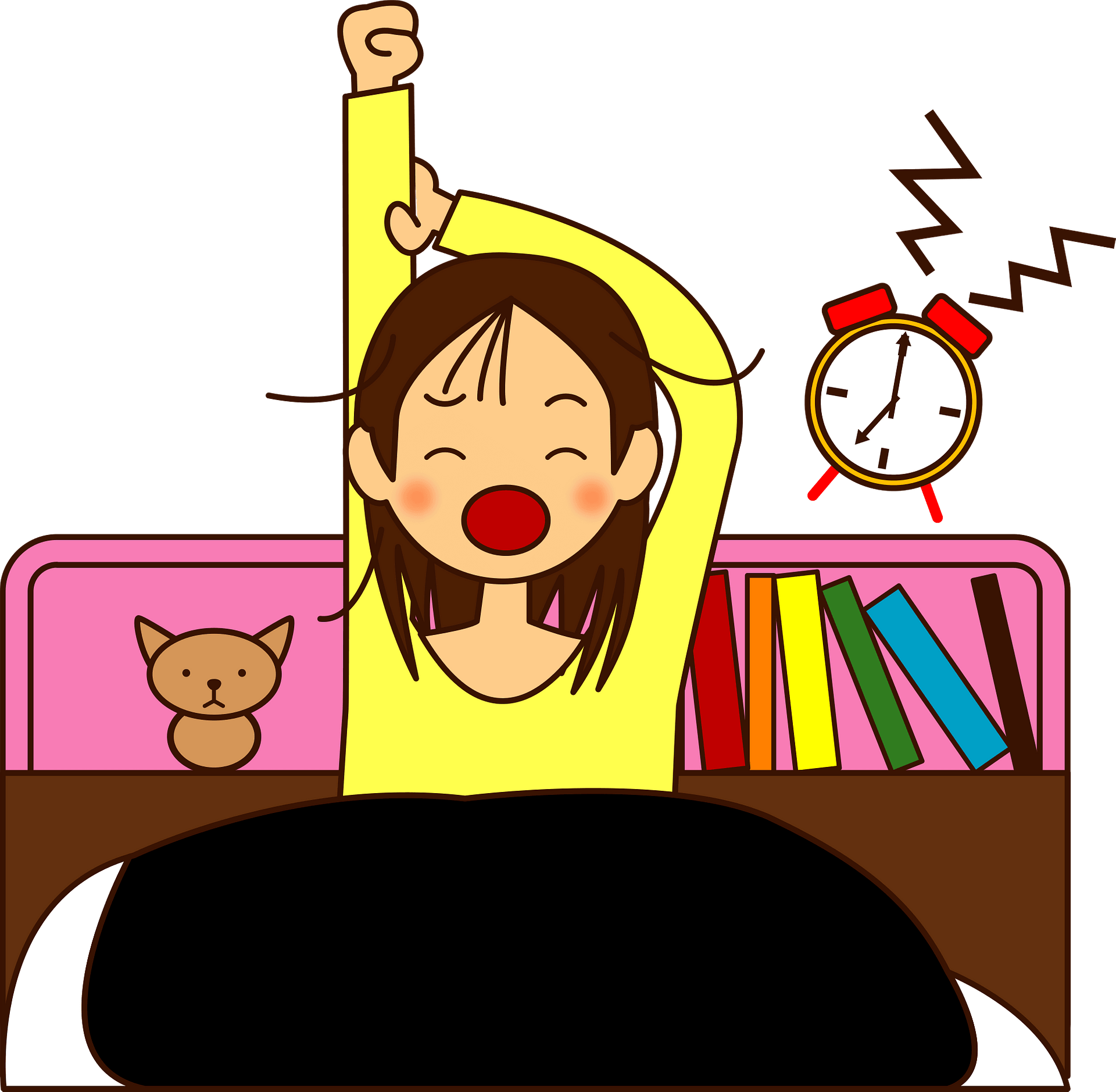 Woman Is Waking Up Clipart Free Download Transparent Png Clipart