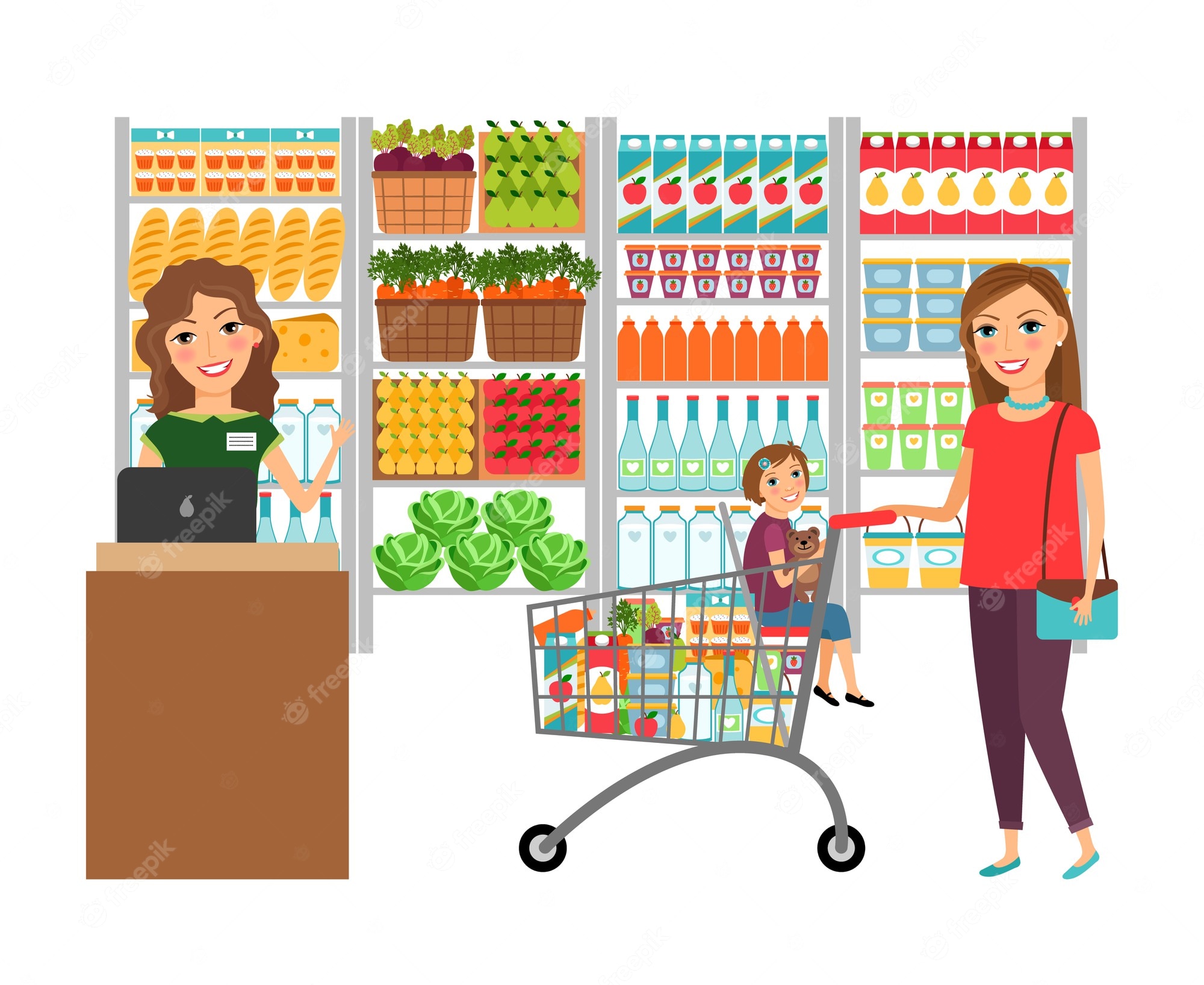 Grocer Stock Clipart Royalty Free FreeImages Clip Art Library