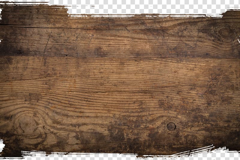 Weathered rustic wooden plank background with natural grain, knots, and distressed edges.