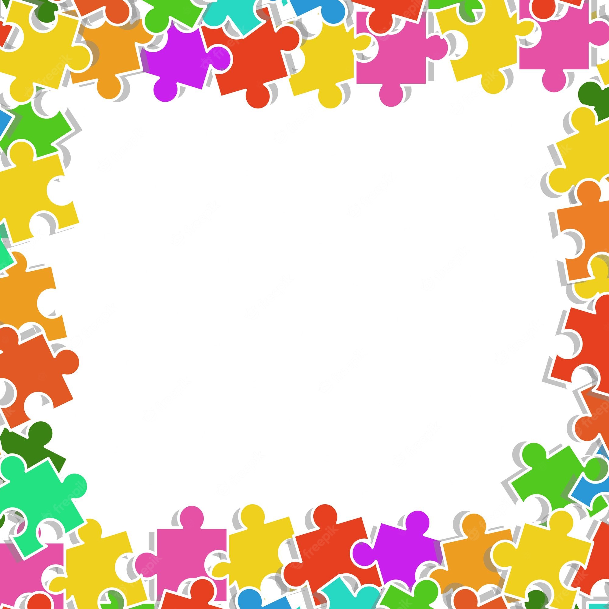 puzzle borders - Clip Art Library