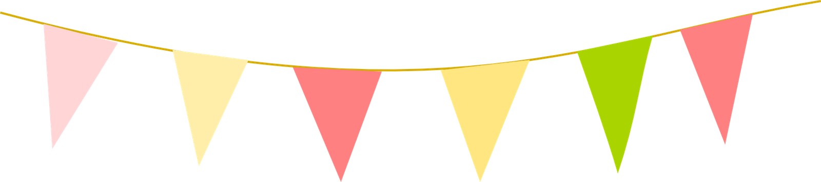 bunting borders