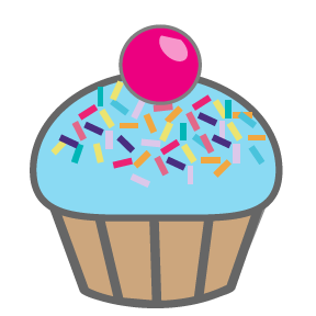 Fun Cupcake Illustration - Sweet Treats & Baking Inspiration
