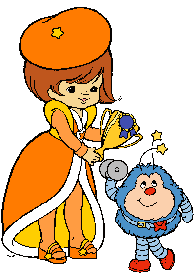 Rainbow Brite and Twink the Sprite - Classic 1980s Cartoon Characters