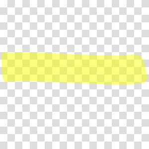 A pale yellow highlighter stroke on a transparent background, simulating text highlighting.