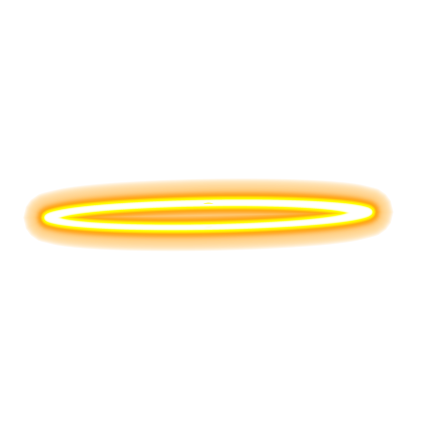 Three dimensional shiny golden nimbus isolated on transparent background.  Glossy realistic halo, angel ring, Saint aureole symbol. Vector  illustration EPS 10 Stock Vector | Adobe Stock