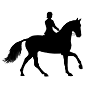 horseback riding clipart english