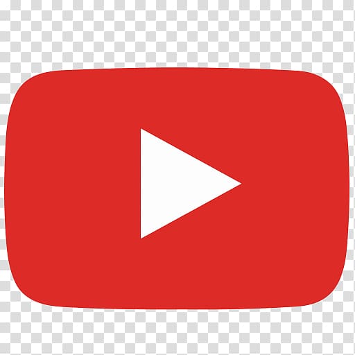 YouTube logo featuring a red rounded rectangle with a white play triangle centered inside.