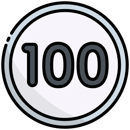 100