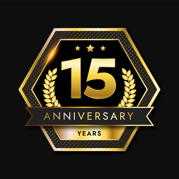 15th anniversary cliparts