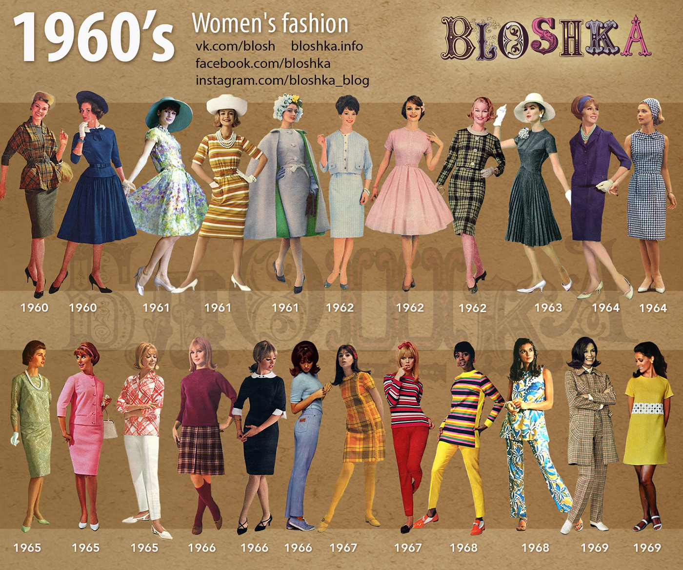 1960 clearance womens fashion