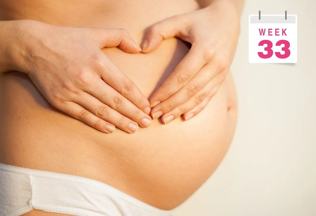 Thirty Three Weeks of Pregnancy: Symptoms, Ultrasound &amp; Belly Size