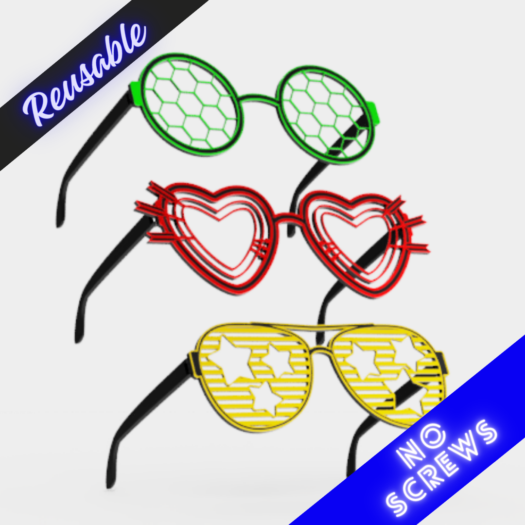 3d glasses cliparts 2024