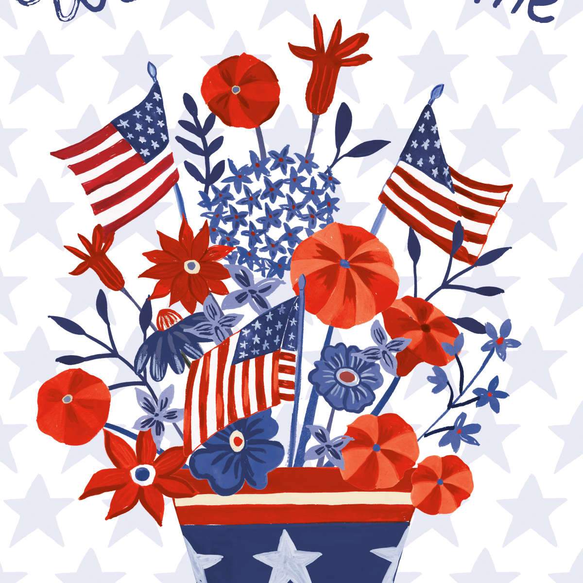 4th of july artwork